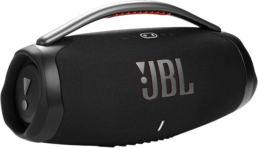 JBL Boombox 3 Portable Bluetooth Speaker front view — available in Kenya at Trewrld KES 50,000, M-Pesa & free Nairobi delive…