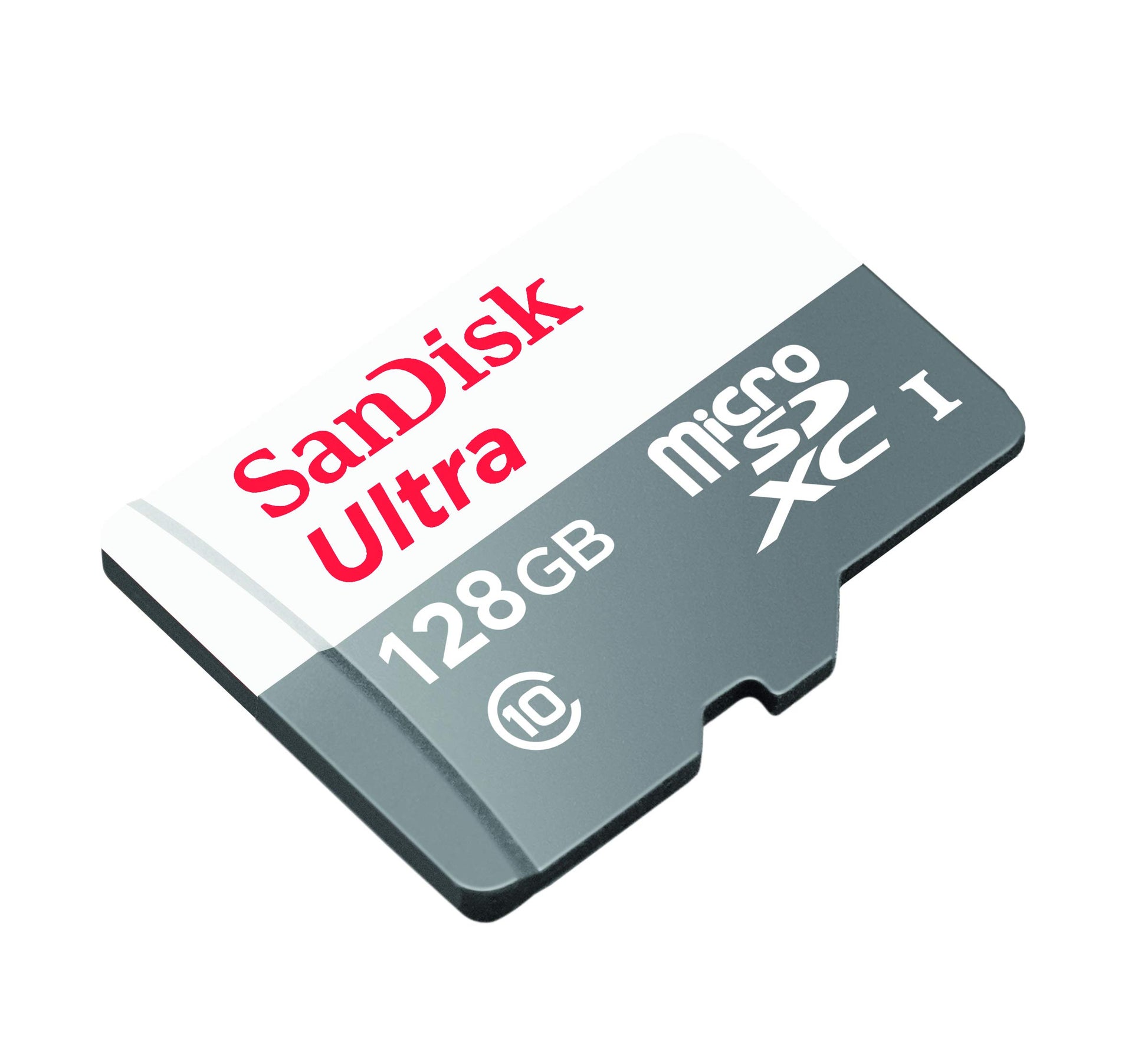 SanDisk 128GB Micro Class 10 side view — available in Kenya at Trewrld KES 7,800, M-Pesa & free Nairobi delivery
