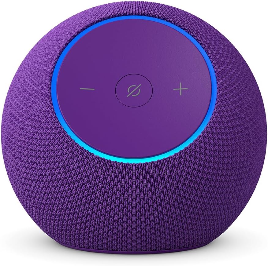 Echo Dot Max Amethyst front view