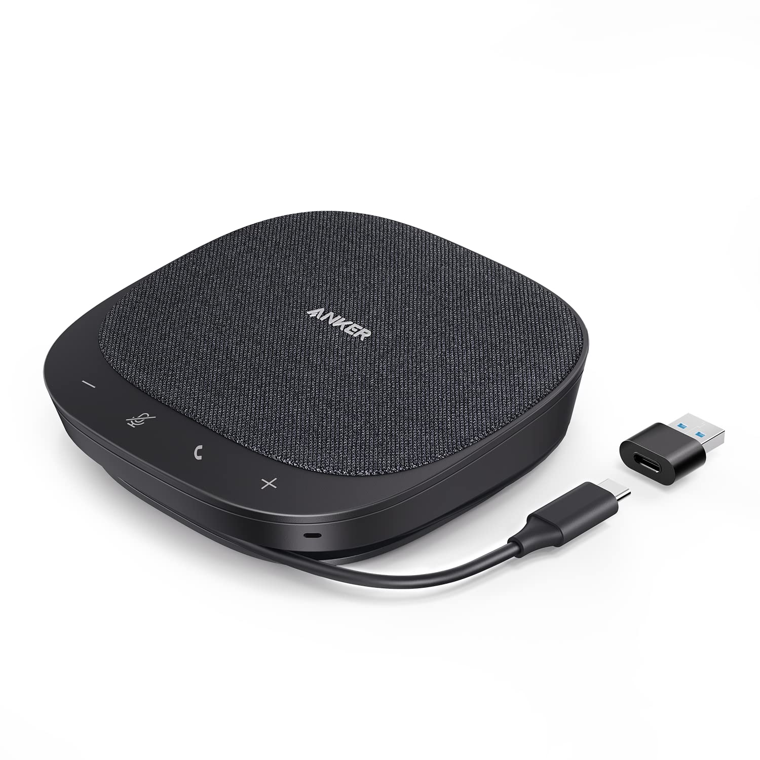 Anker USB-A to USB-C Speaker front view — available in Kenya at Trewrld KES 6,000, M-Pesa & free Nairobi delivery