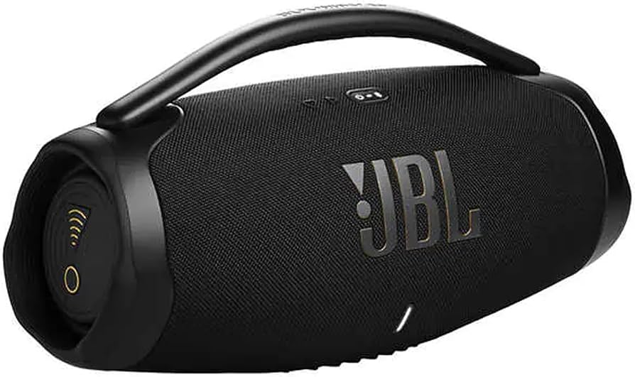 JBL Boombox 3 Wi-Fi Portable Speaker front view — available in Kenya at Trewrld KES 58,000, M-Pesa & free Nairobi delivery