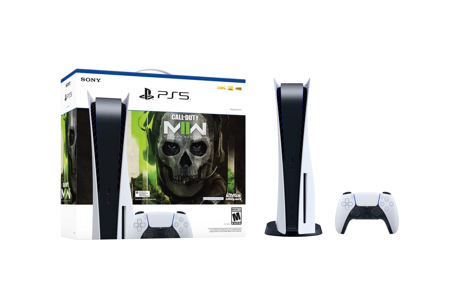 Sony PS5 MW 2 front view — available in Kenya at Trewrld KES 10,000, M-Pesa & free Nairobi delivery