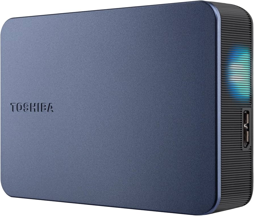 4TB Toshiba side view — available in Kenya at Trewrld KES 22,500, M-Pesa & free Nairobi delivery