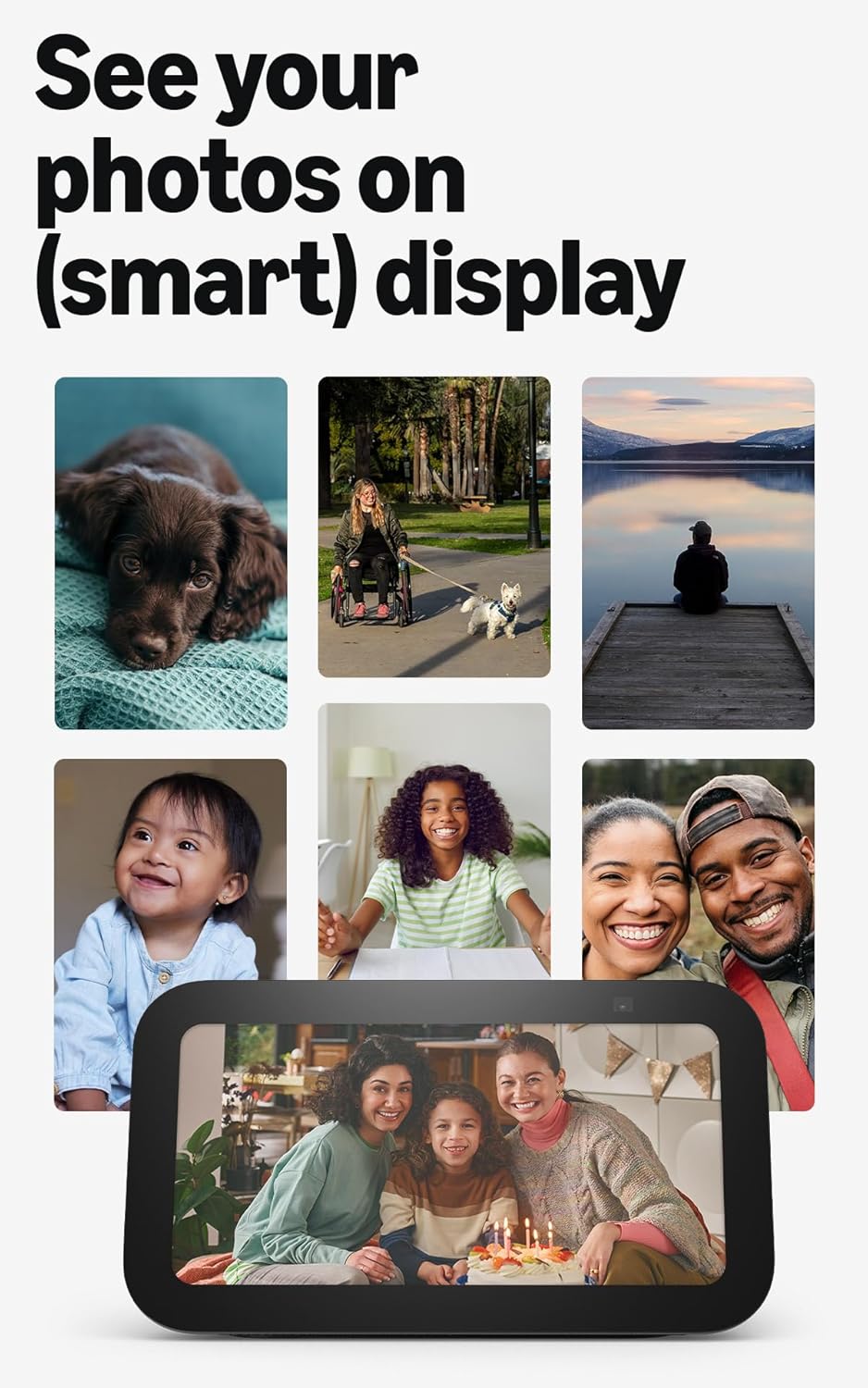 Echo Show 5 Charcoal size reference