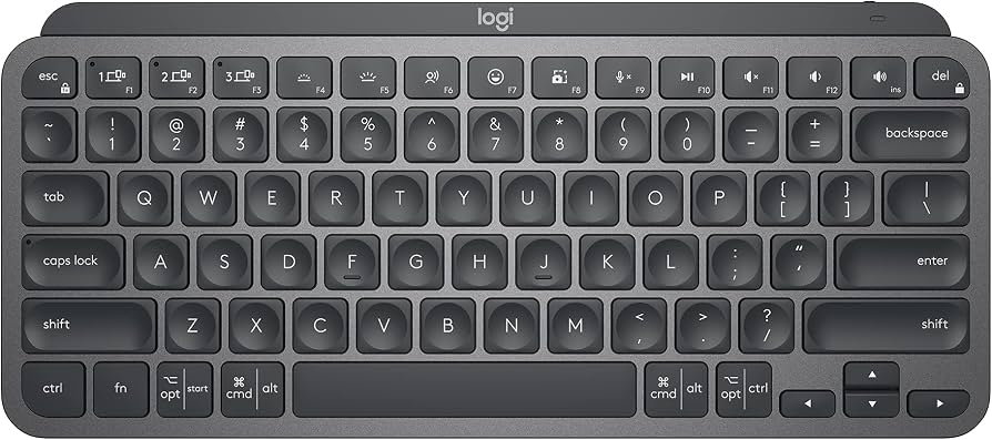 Logitech MX Keys Mini detail view — available in Kenya at Trewrld KES 19,300, M-Pesa & free Nairobi delivery