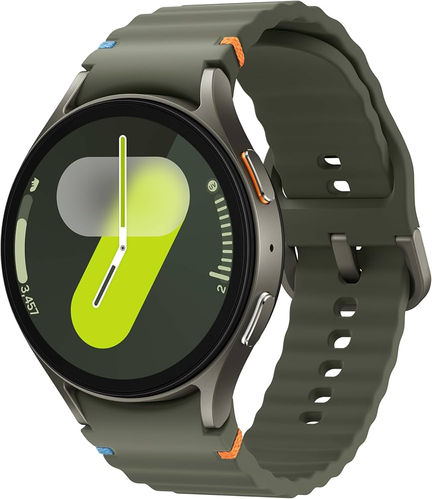 Samsung Galaxy Watch7 44mm side view — available in Kenya at Trewrld KES 27,000, M-Pesa & free Nairobi delivery