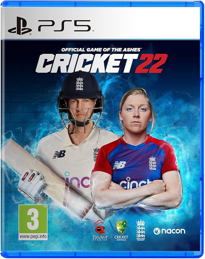 Sony PS5 Cricket 22 side view — available in Kenya at Trewrld KES 8,000, M-Pesa & free Nairobi delivery