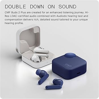 CMF Buds 2 Plus front view — available in Kenya at Trewrld KES 10,500, M-Pesa & free Nairobi delivery