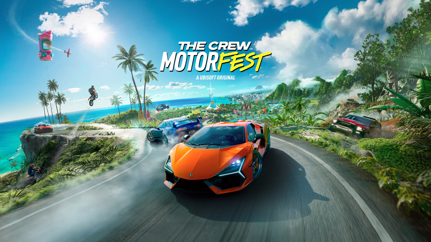 Sony PS5 Motorfest front view — available in Kenya at Trewrld KES 8,800, M-Pesa & free Nairobi delivery