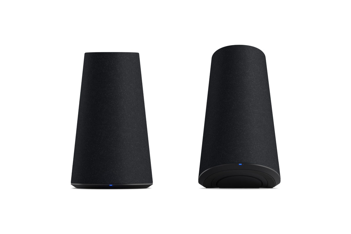 Sony PULSE Elevate wireless speakers in Midnight Black, official Sony image
