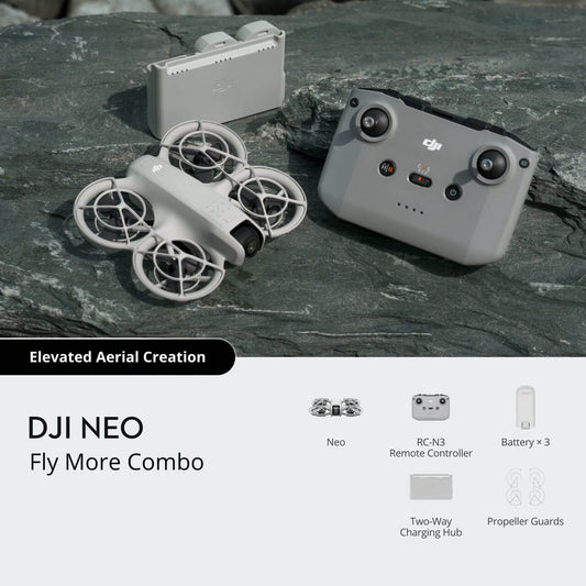 DJI Neo palm-sized drone with propeller guards - available in Kenya at Trewrld
