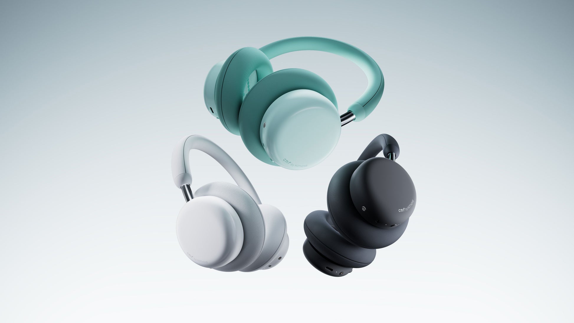 CMF Headphone Pro worn on-ear, 40mm nickel-plated drivers