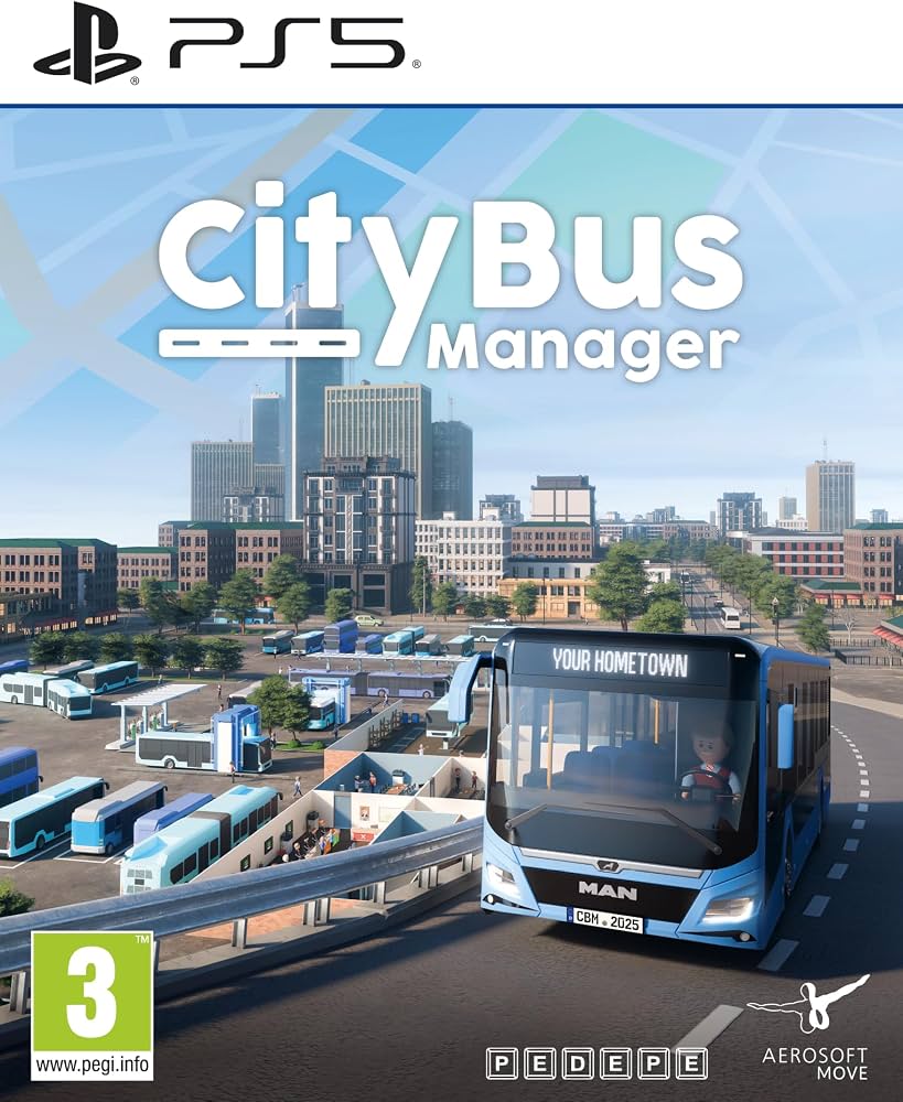 Sony PS5 City Bus Manager front view — available in Kenya at Trewrld KES 8,500, M-Pesa & free Nairobi delivery