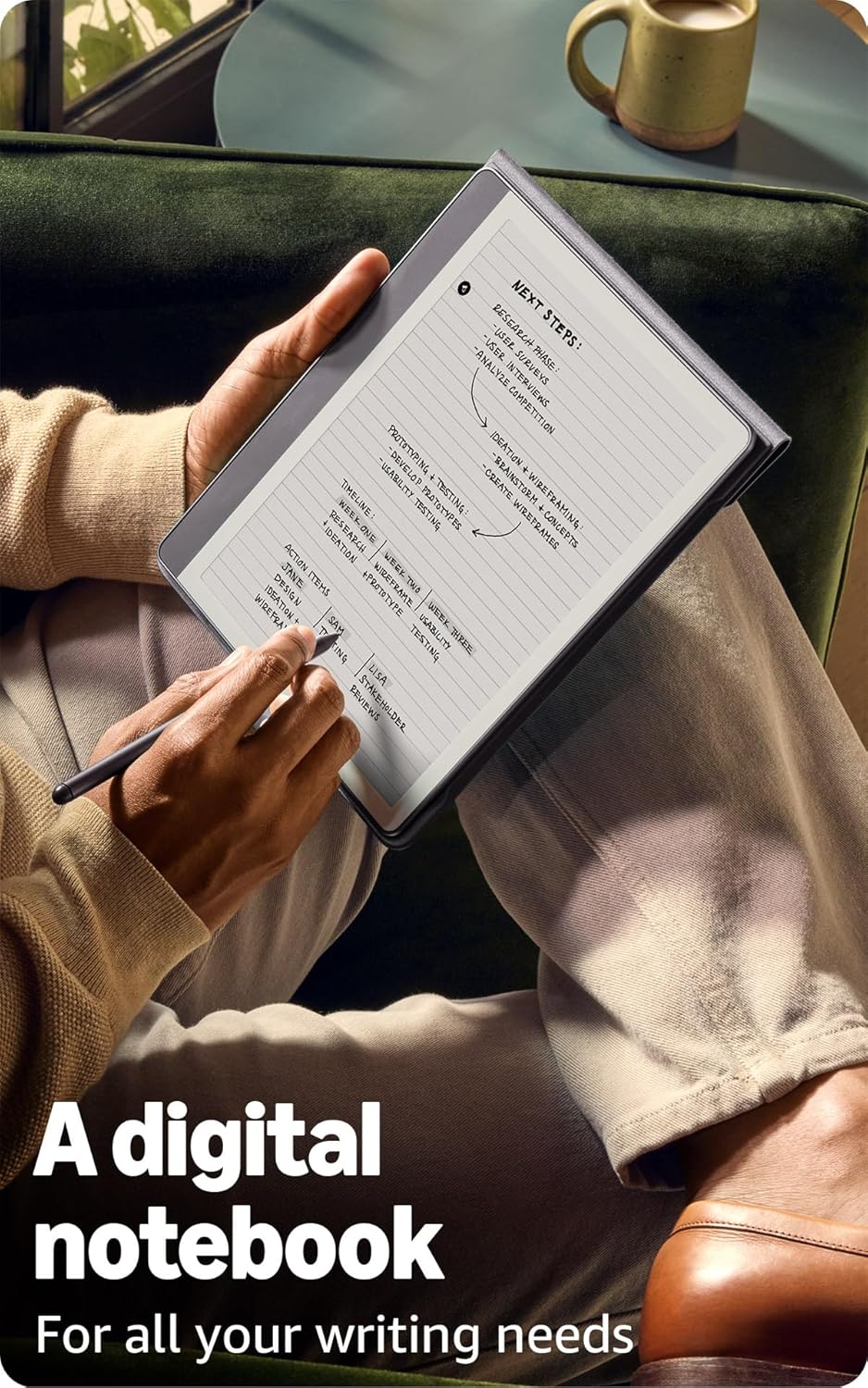 Kindle Scribe Tungsten front display