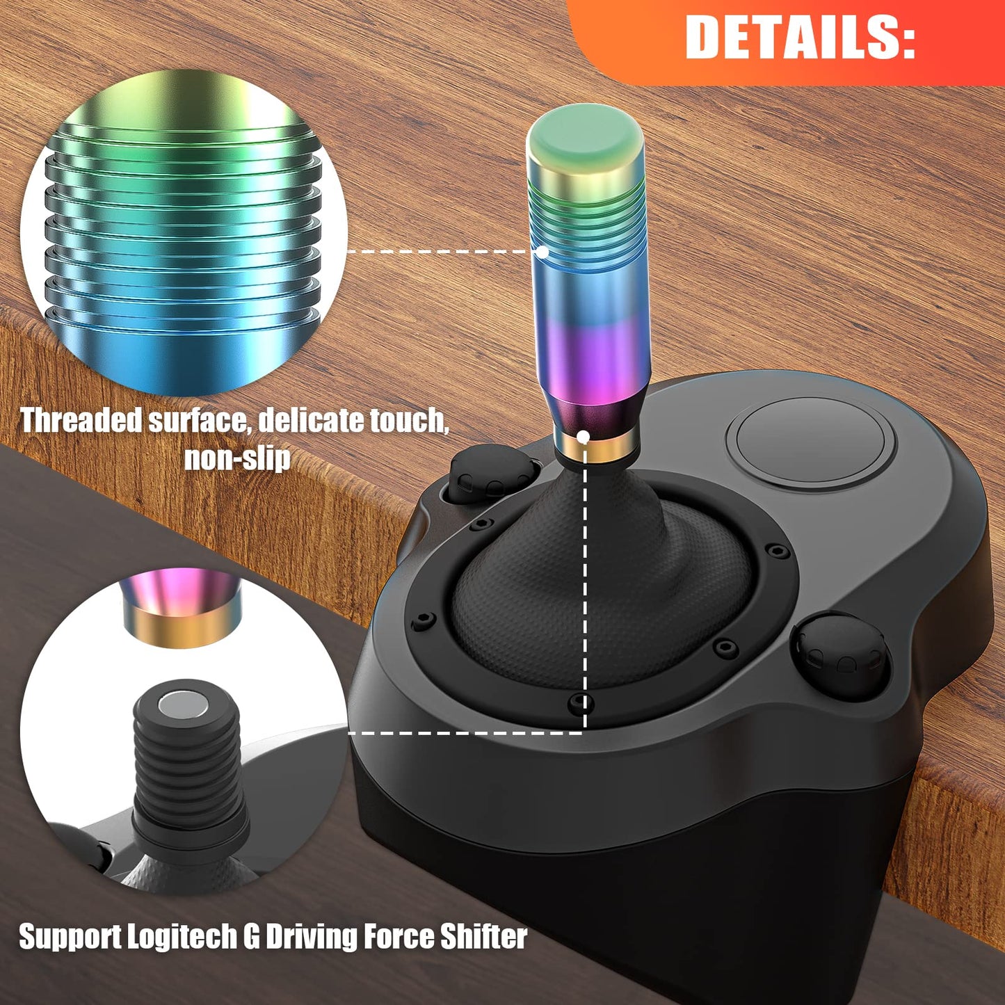 Logitech Driving Force Shifter side view — available in Kenya at Trewrld KES 10,500, M-Pesa & free Nairobi delivery