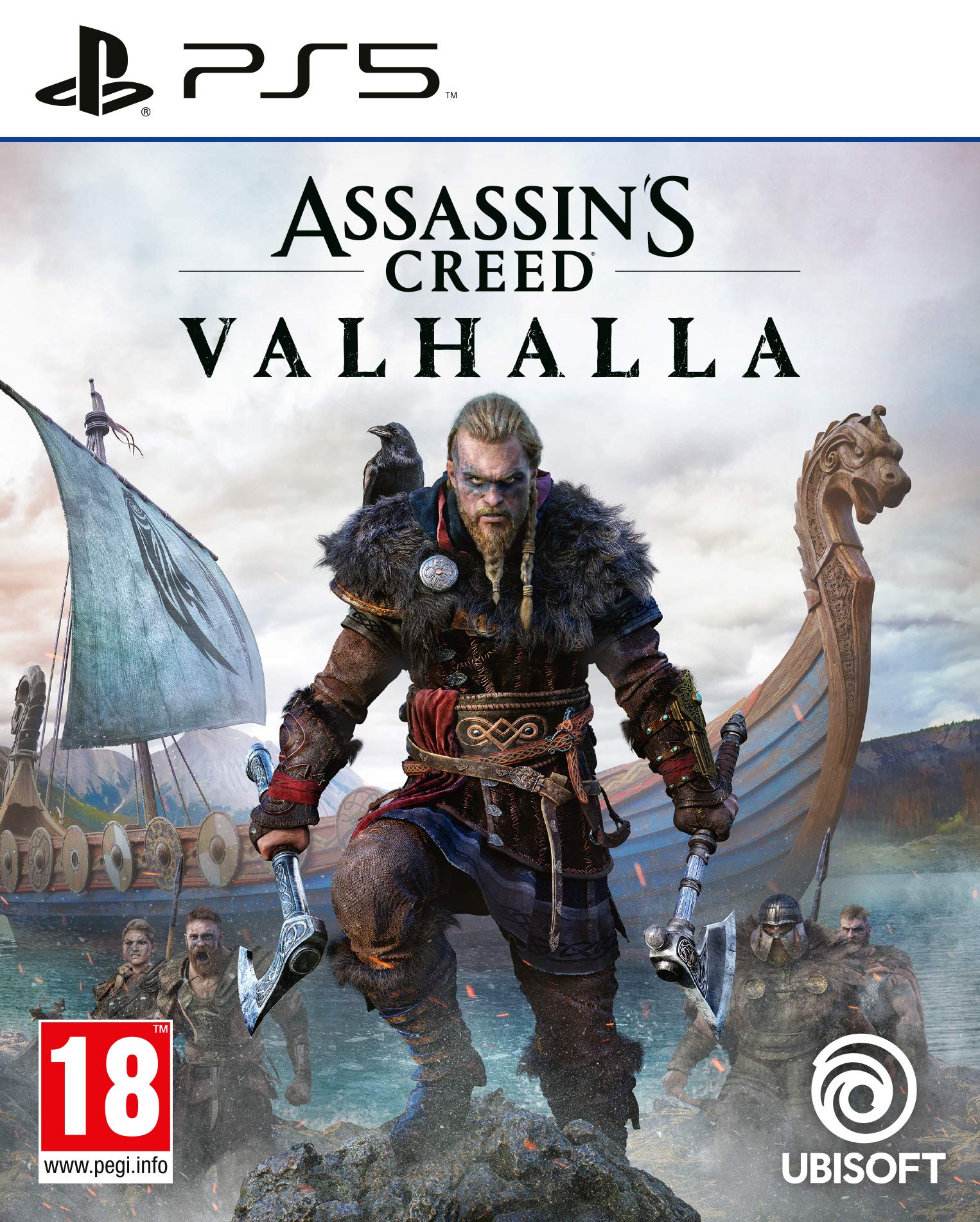 Sony PS5 Assassins Creed Valhalla front view — available in Kenya at Trewrld KES 7,700, M-Pesa & free Nairobi delivery