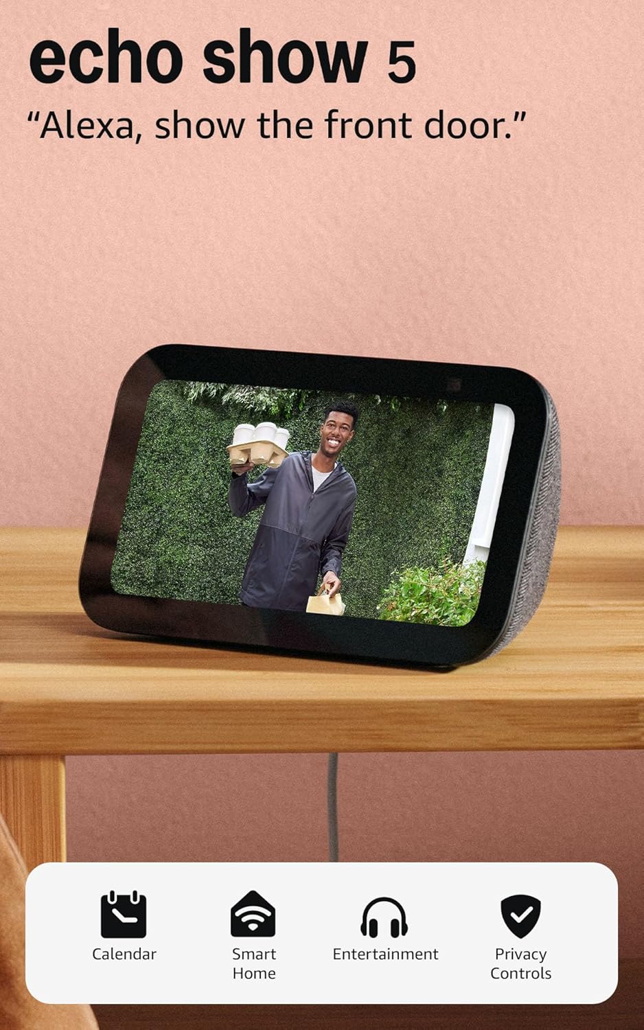 Amazon Echo Show 5 (3rd Gen) Charcoal smart display