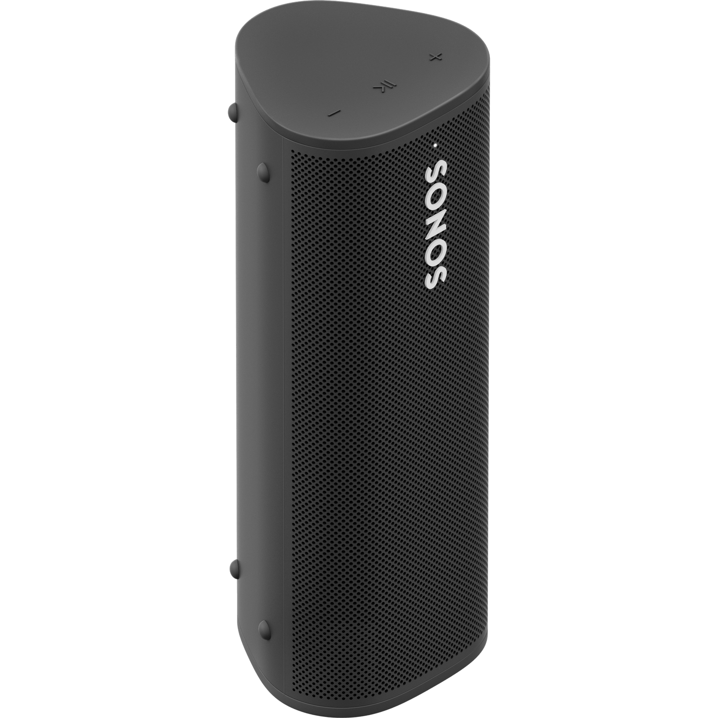 Sonos Roam SL in Shadow Black, angled front view