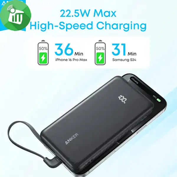 Anker 1000mAh Zolo 22.5W detail view — available in Kenya at Trewrld KES 8,000, M-Pesa & free Nairobi delivery