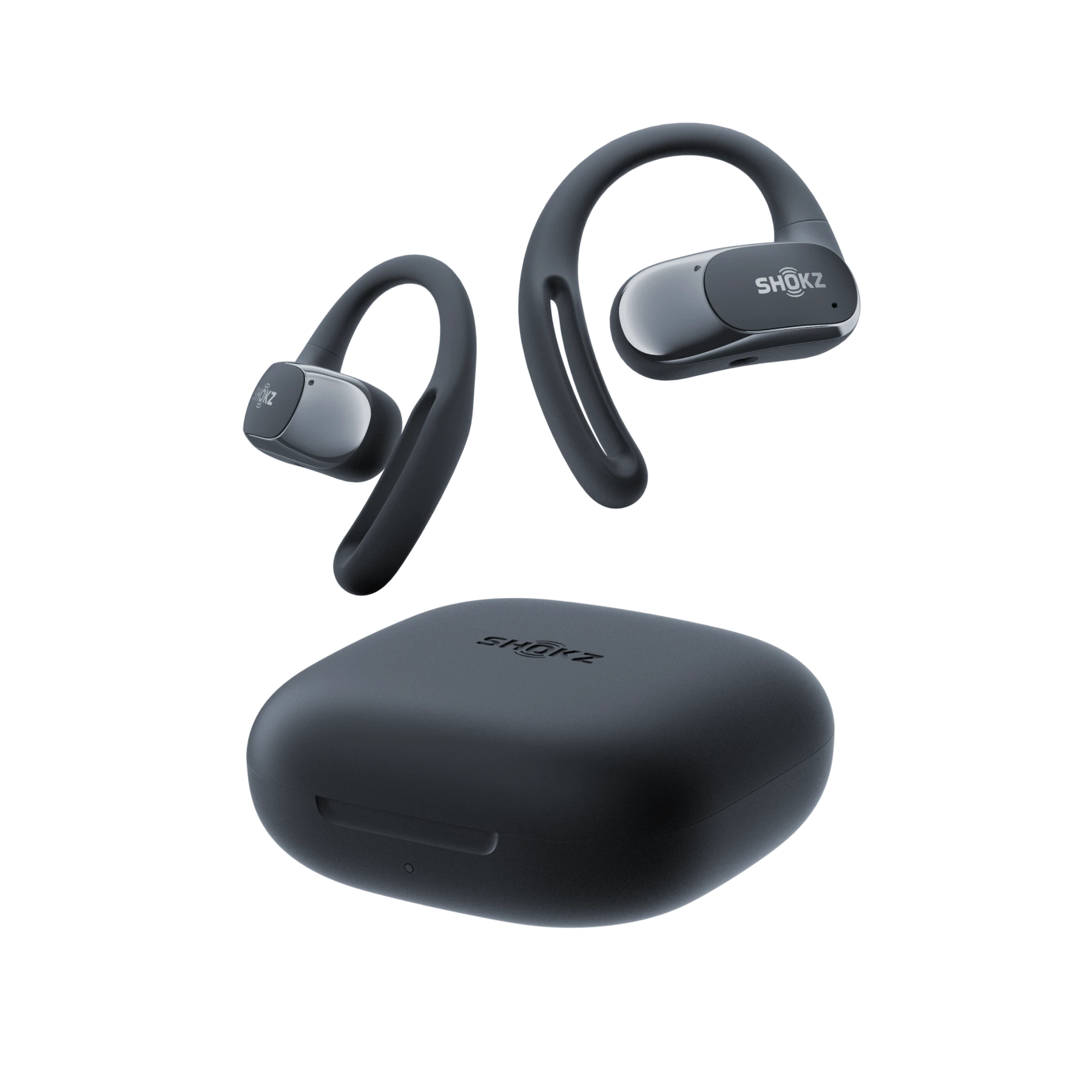 Shokz OpenFit Air in Black - earbud with charging case