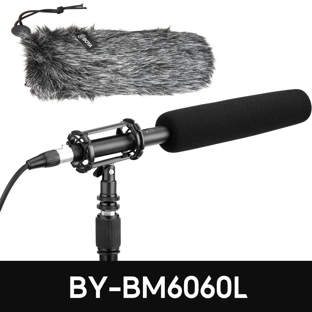 BOYA BY-BM6060L extended tube shotgun microphone