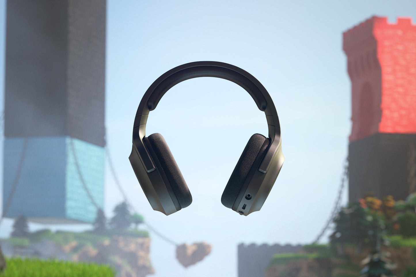 Razer Barracuda X side profile showing earcup and headband