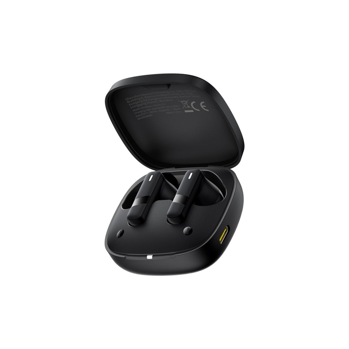 Baseus Bowie E20 earbuds - USB-C charging port detail