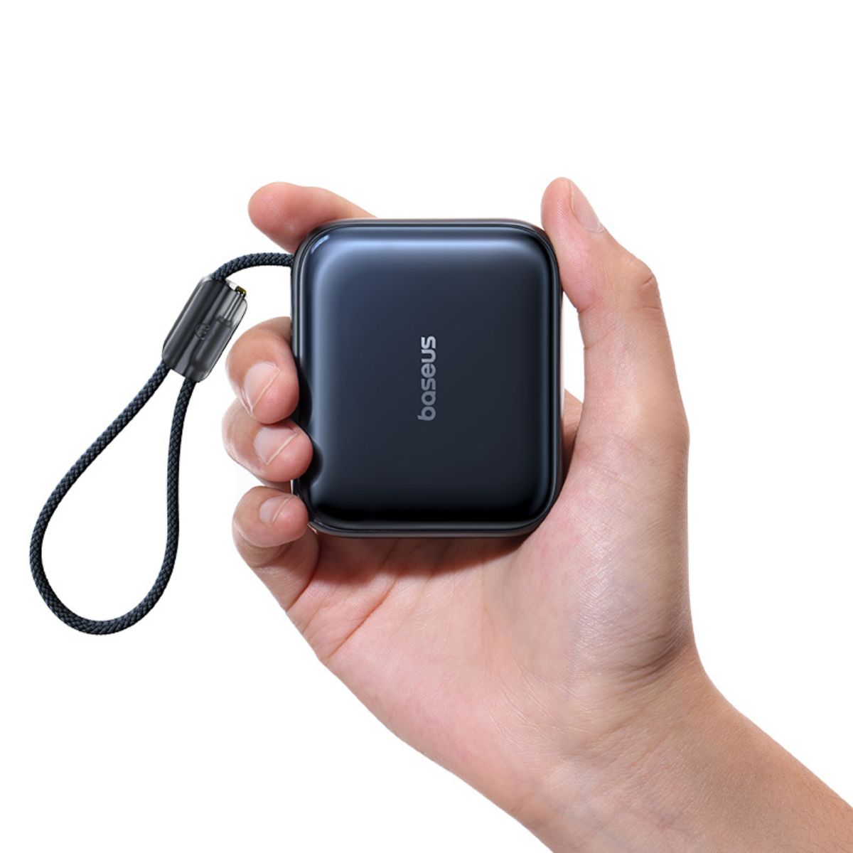 Baseus PicoGo Power Bank - charging a phone