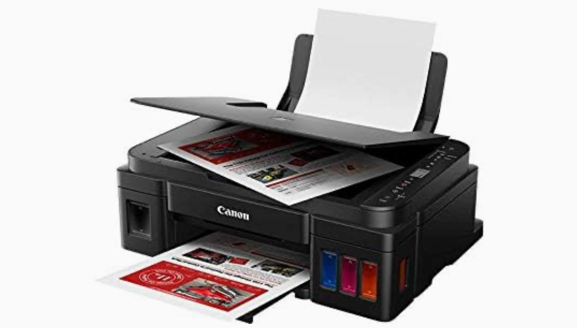 Canon G3410 Printer Scanner Photocopy W-Fi Colour Ink Tank Printer