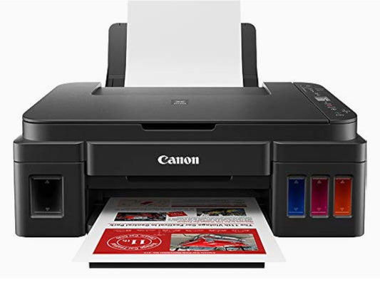 Canon G3410 Printer Scanner Photocopy W-Fi Colour Ink Tank Printer