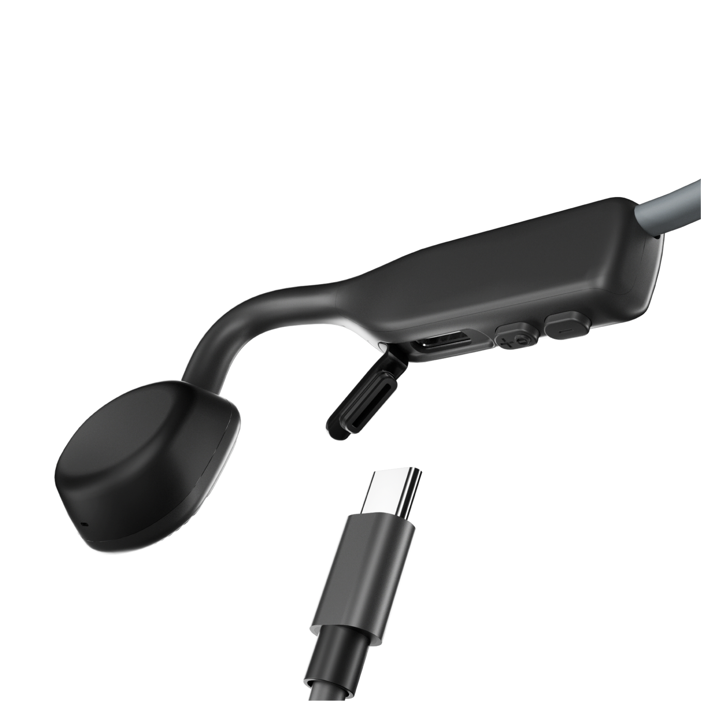 Shokz OpenMove in Grey - waterproof sports headphone