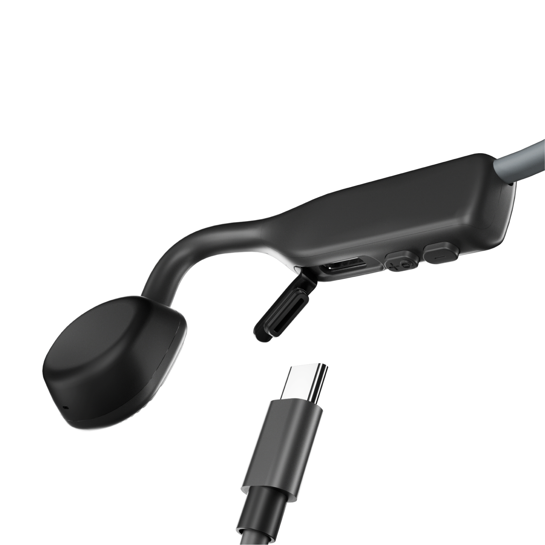 Shokz OpenMove in Grey - waterproof sports headphone