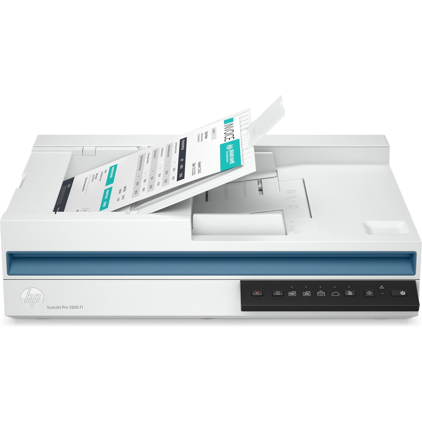 HP ScanJet Pro 3600 f1 Flatbed Scanner side view — available in Kenya at Trewrld KES 65,000, M-Pesa & free Nairobi delivery