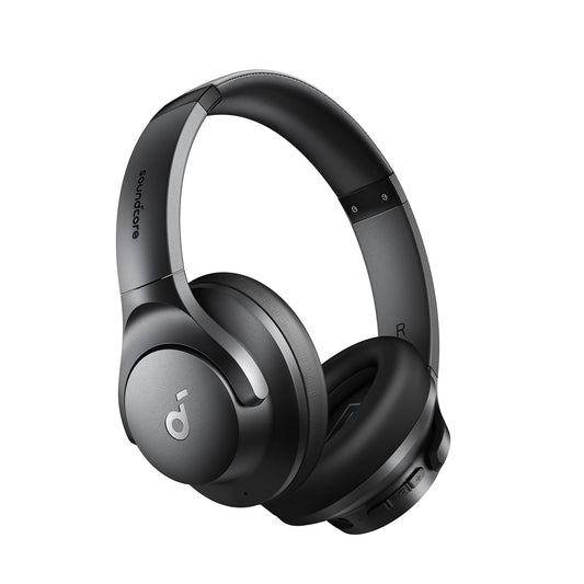 Soundcore by Anker Q20i Hybrid Active Noise Cancelling Headphones, Wireless Over-Ear Bluetooth,