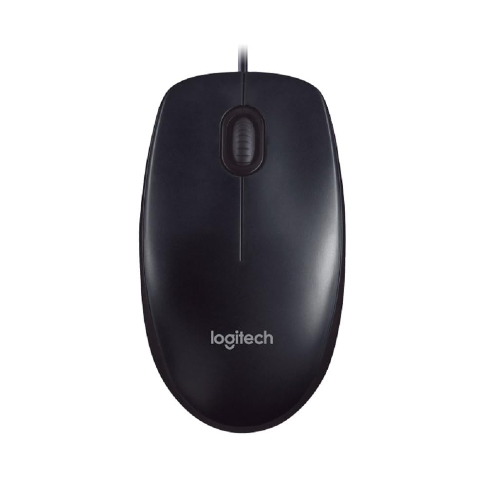 Logitech Wired Mouse M90 Black USB