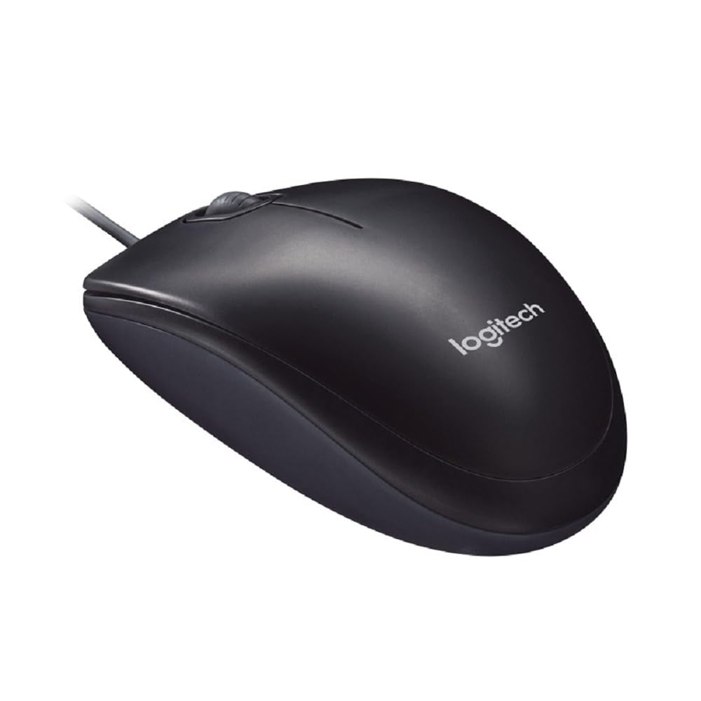 Logitech Wired Mouse M90 Black USB