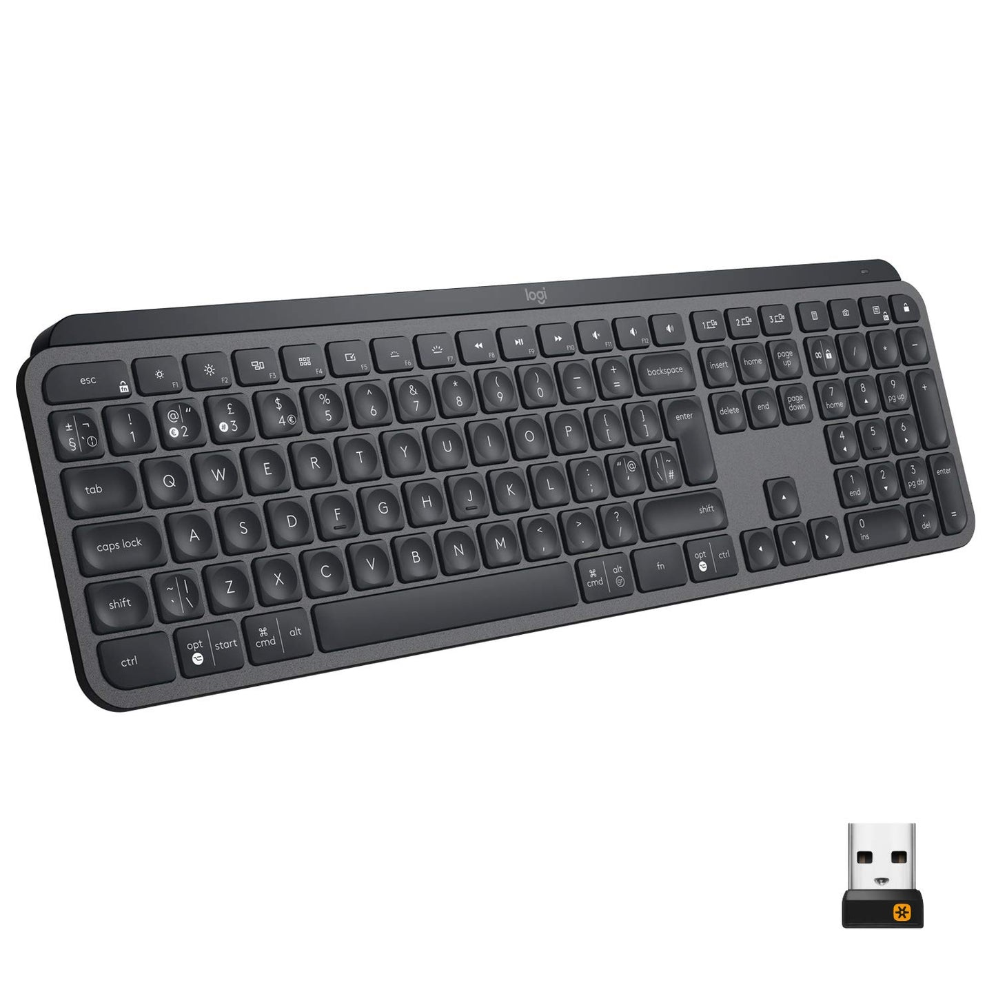 Logitech MX Keys Advanced Wireless Illuminated Keyboard