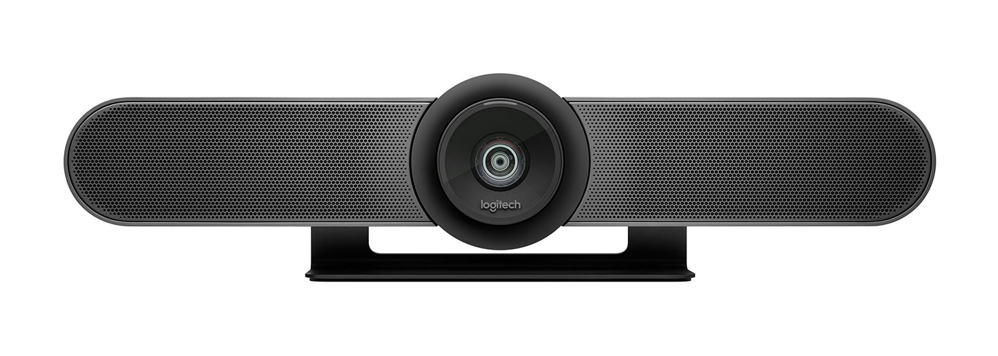 Logitech MeetUp and Expansion Mic HD Video and Audio Conferencing System for Small Meeting Rooms - Black