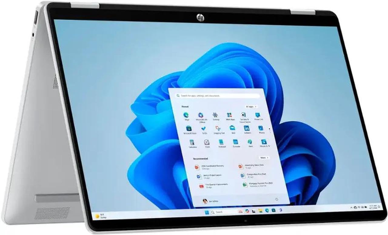 HP OmniBook 5 Flip 2-in-1 14" FHD+ Touchscreen Laptop, Intel Core 7 150U, Intel Graphics,16GB DDR5, 512GB SSD,