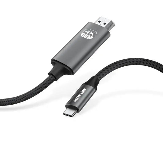 Green Lion 4K USB-C to HDMI Cable - Black