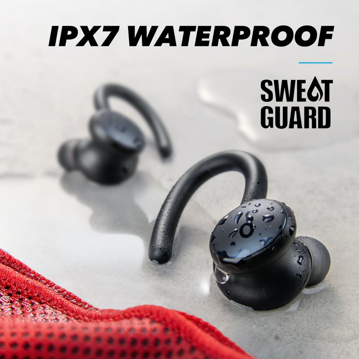 Soundcore Sport X10 IPX7 waterproof and sweatproof rating