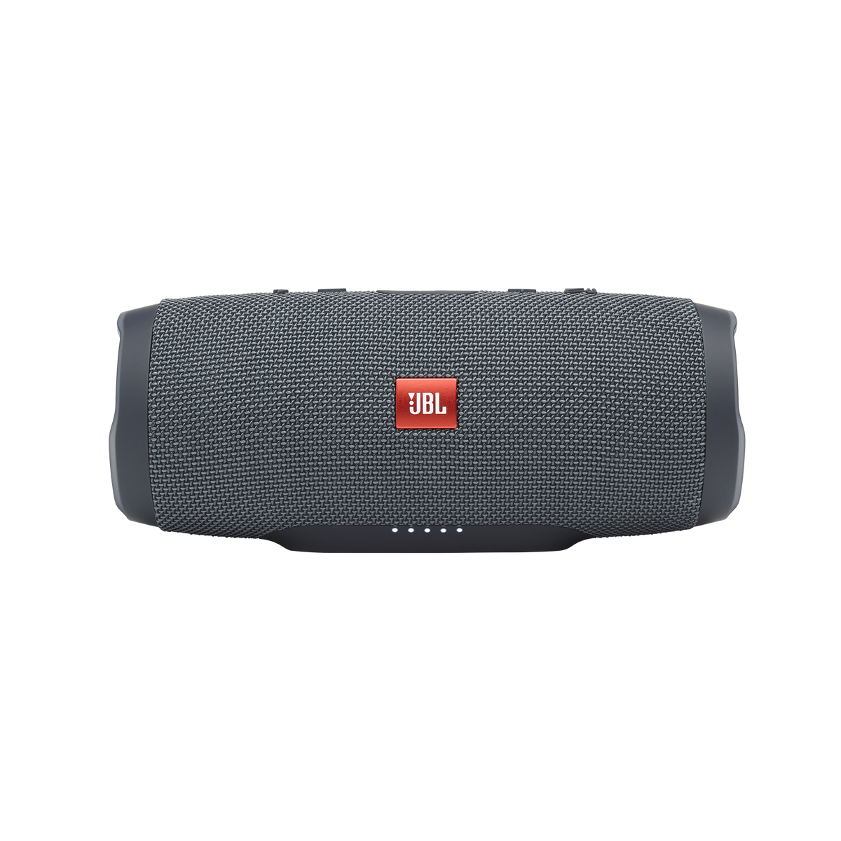 JBL Charge Essential speaker front view showing fabric grille