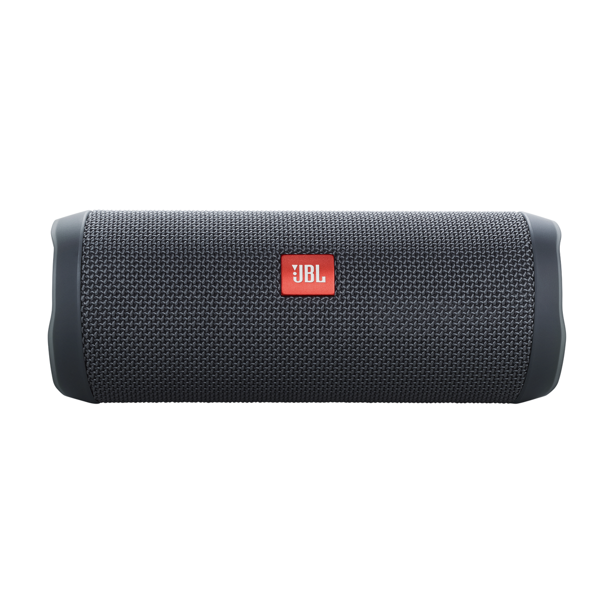 JBL Flip Essential 2 front view showing racetrack driver grille
