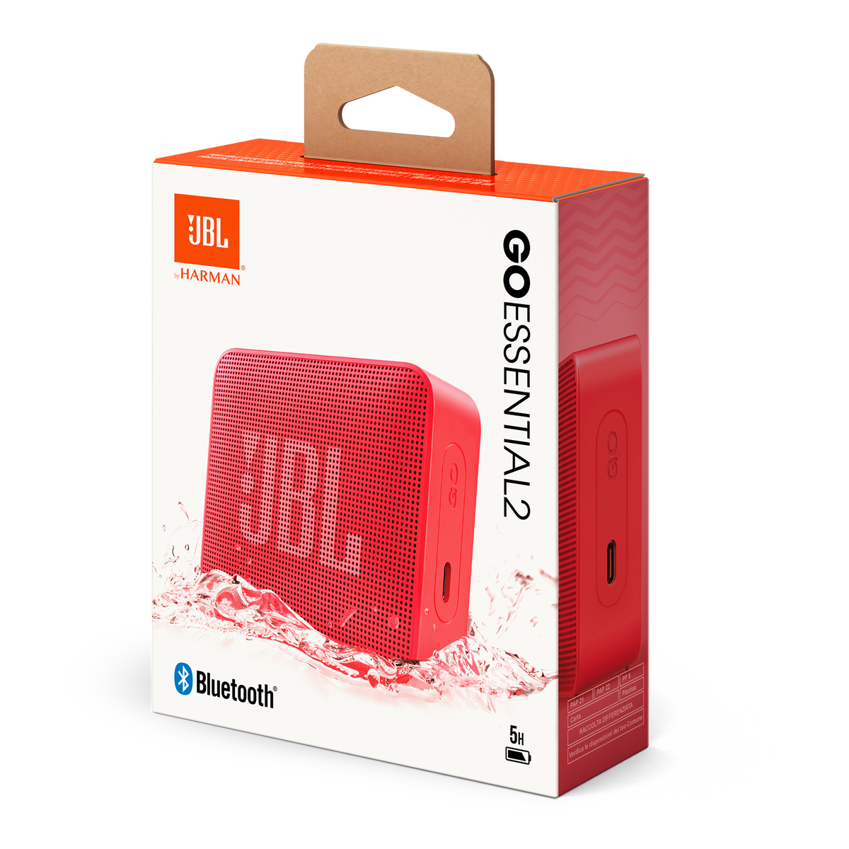 JBL Go Essential 2 retail packaging box