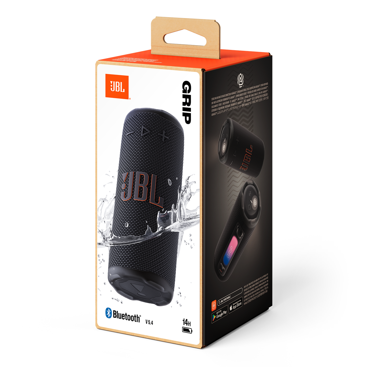JBL Grip black speaker product shot