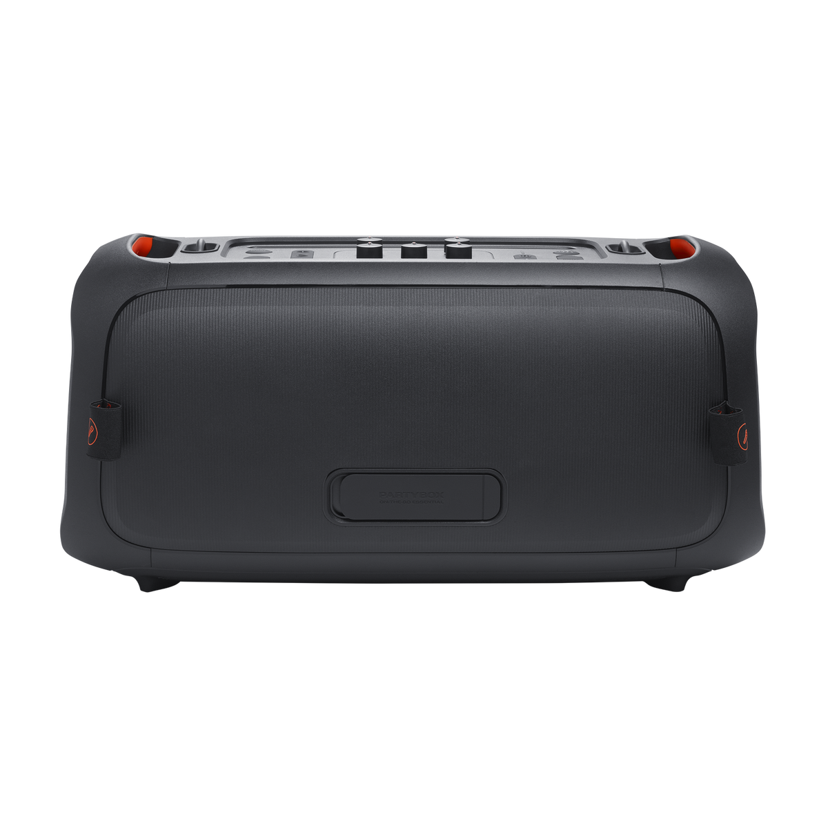 JBL PartyBox On-the-Go Essential - back view showing control panel