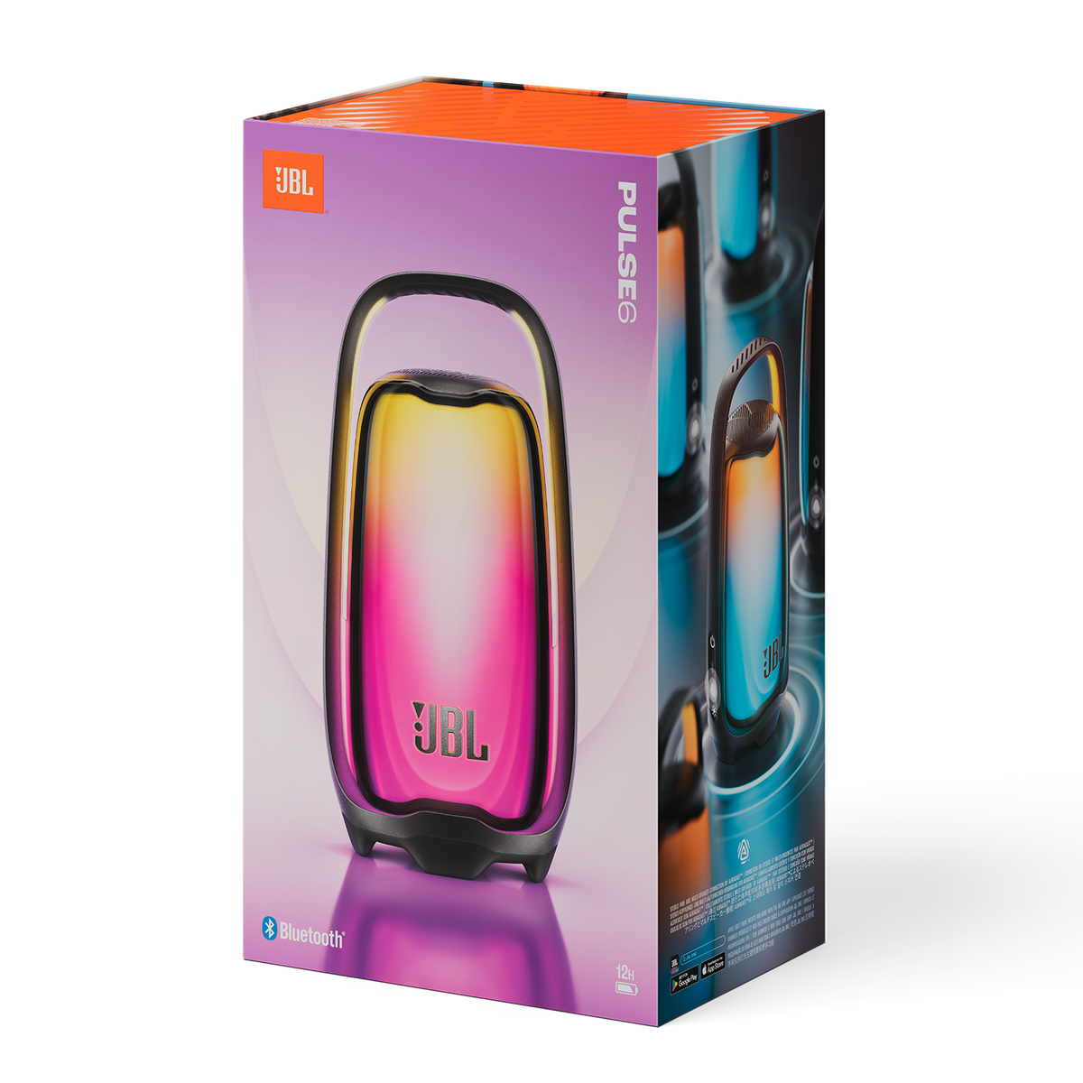 JBL Pulse 6 retail packaging box
