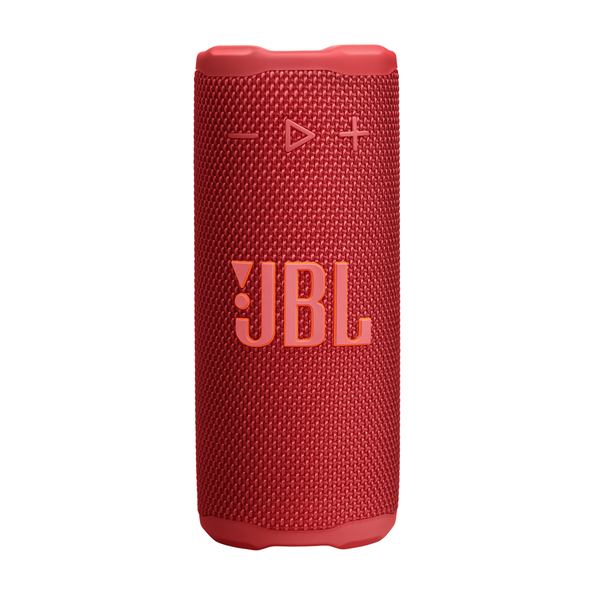 JBL Grip compact Bluetooth speaker, red, hero shot