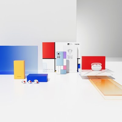 Tecno Camon 19 Pro Mondrian Edition - official Tecno press photo