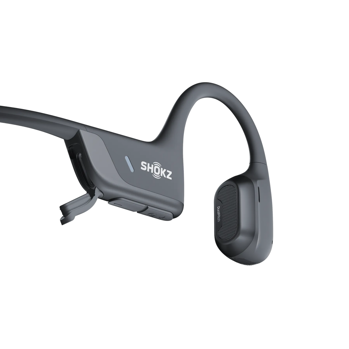 Shokz OpenRun Pro 2 in Black - worn view